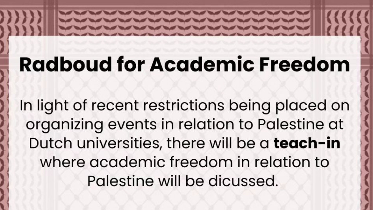 Academic Freedom in Relation to Palestine