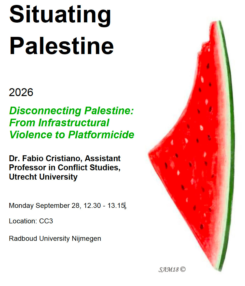 Disconnecting Palestine: From Infrastructural Violence to Platformicide